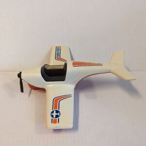 Fisher Price Adventure People Airplane 306 Daredevil Sport White Vintage 1974